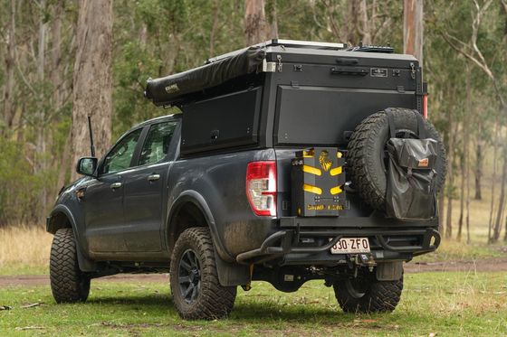 ΤΟΥΟΤΑ ΤΡΑΚΚ Ute Silverado σκληρό τροχόσπιτο Alucab Pickup Tacoma τροχόσπιτο Top με ράφι