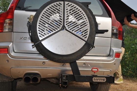 150KG χωρητικότητα οχήματα εκτός δρόμου Εναλλακτικό ράφι ελαστικών Ανθεκτικό υλικό από χάλυβα για Audi 0 TD