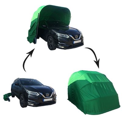 Πολυεστέρας Carport Παρκινγκ Τόπο Canopy Κατασκευασμένο με αδιάβροχο και καλό εγχειρίδιο λειτουργίας