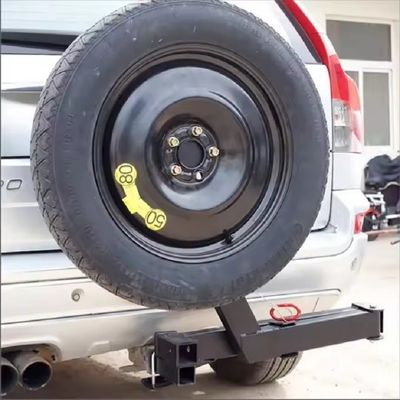Ανθεκτικός μαύρος 1995-2002 Subaru Forester Εναλλακτικό ελαστικό ράφι για οχήματα εκτός δρόμου