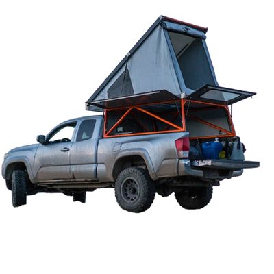 ΤΡΟΥΤΑ ΤΡΟΥΚ 160KGs Αλουμίνιο Off Road Cocampor 4x4 Truck Bed Mount Ute Canopy Truck Camper Κατασκευασμένο