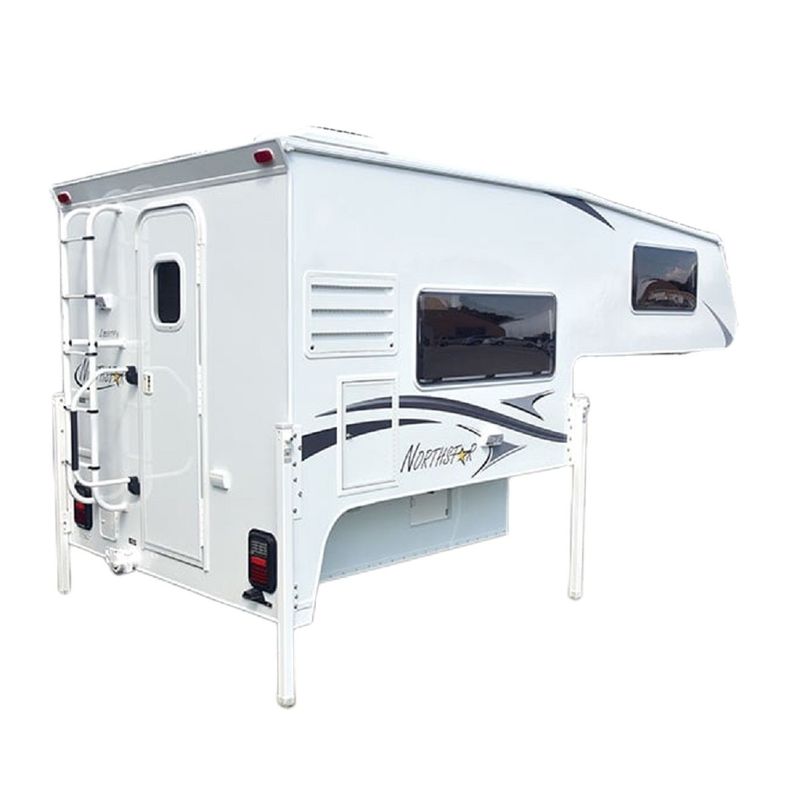 TOYOTA TRUCK Camper Shell Slide με ντους FRP 4X4 Kindle Long Box Pickup Σώμα κατασκευασμένο