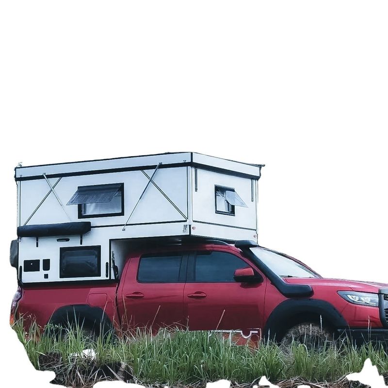 Sunsail Custom Panel Ford Raptor Pickup Truck Όλο μαύρο φορητό κάλυμμα 2005-2010 Έτος